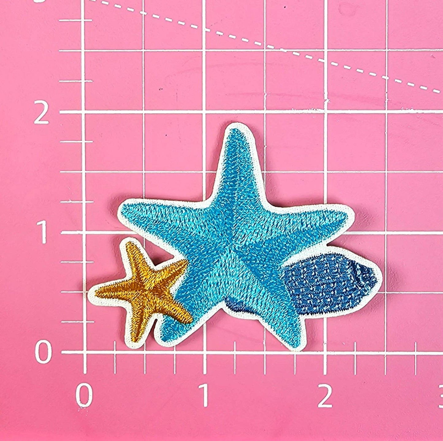 Starfish and Seashell Patch