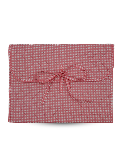 Daisy Pink Gingham Electronic Sleeve