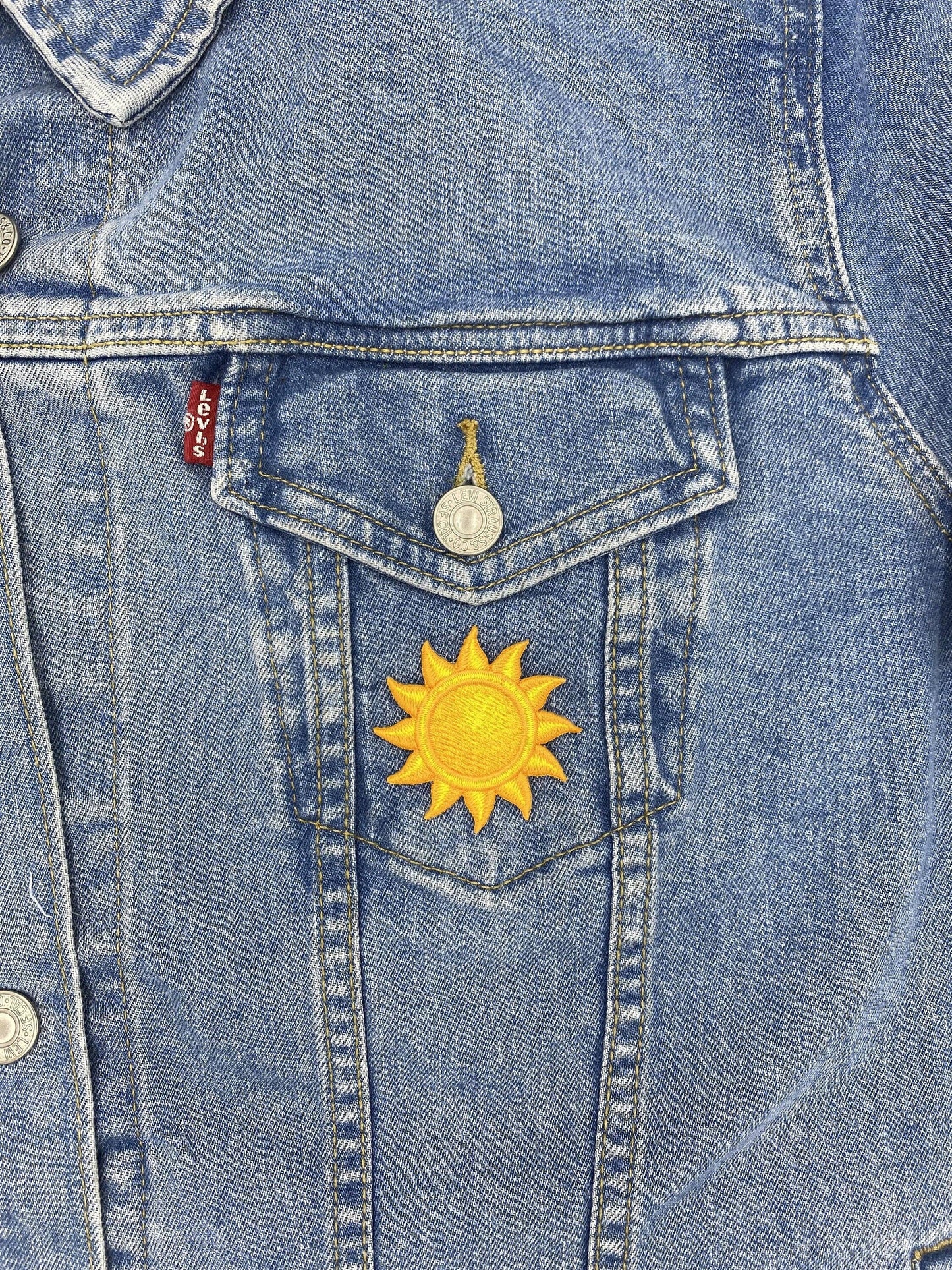 Yellow Sun Patch