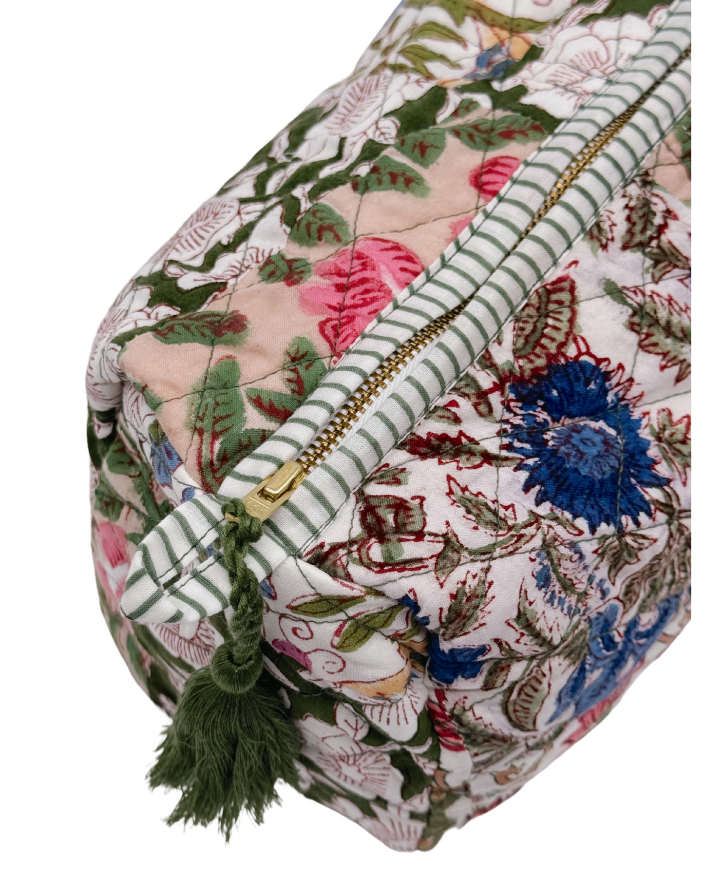 Evergreen Patch Cosmetic Bag