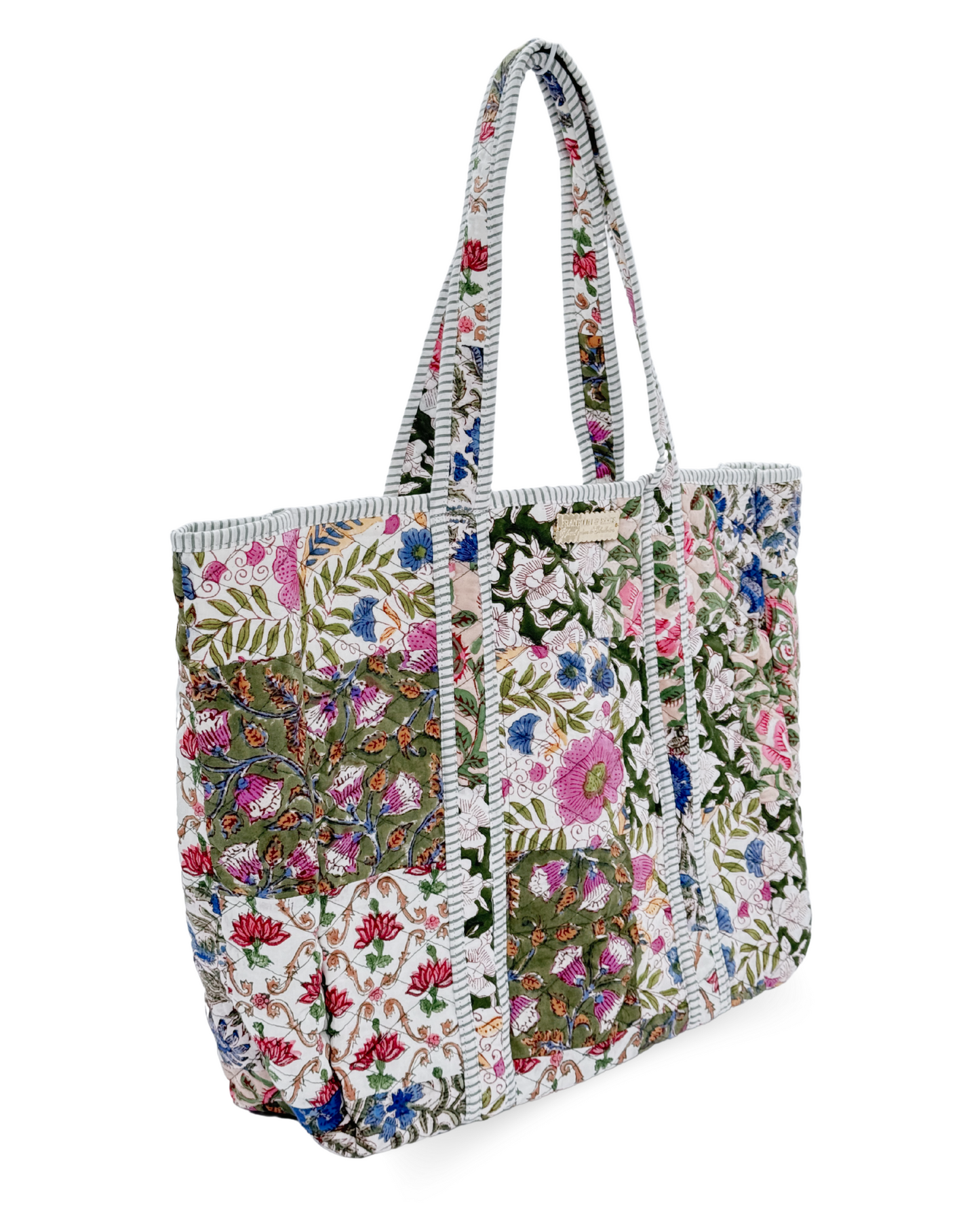 Evergreen Patch Tote Bag