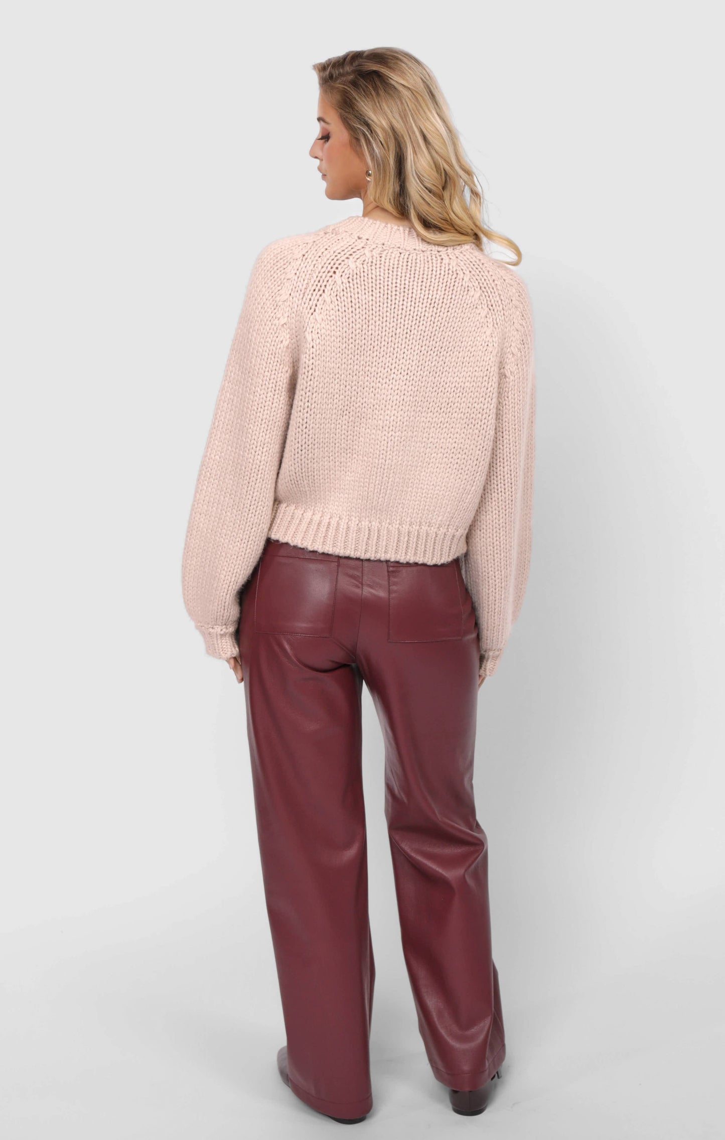 Knitted Button-up Cardigan