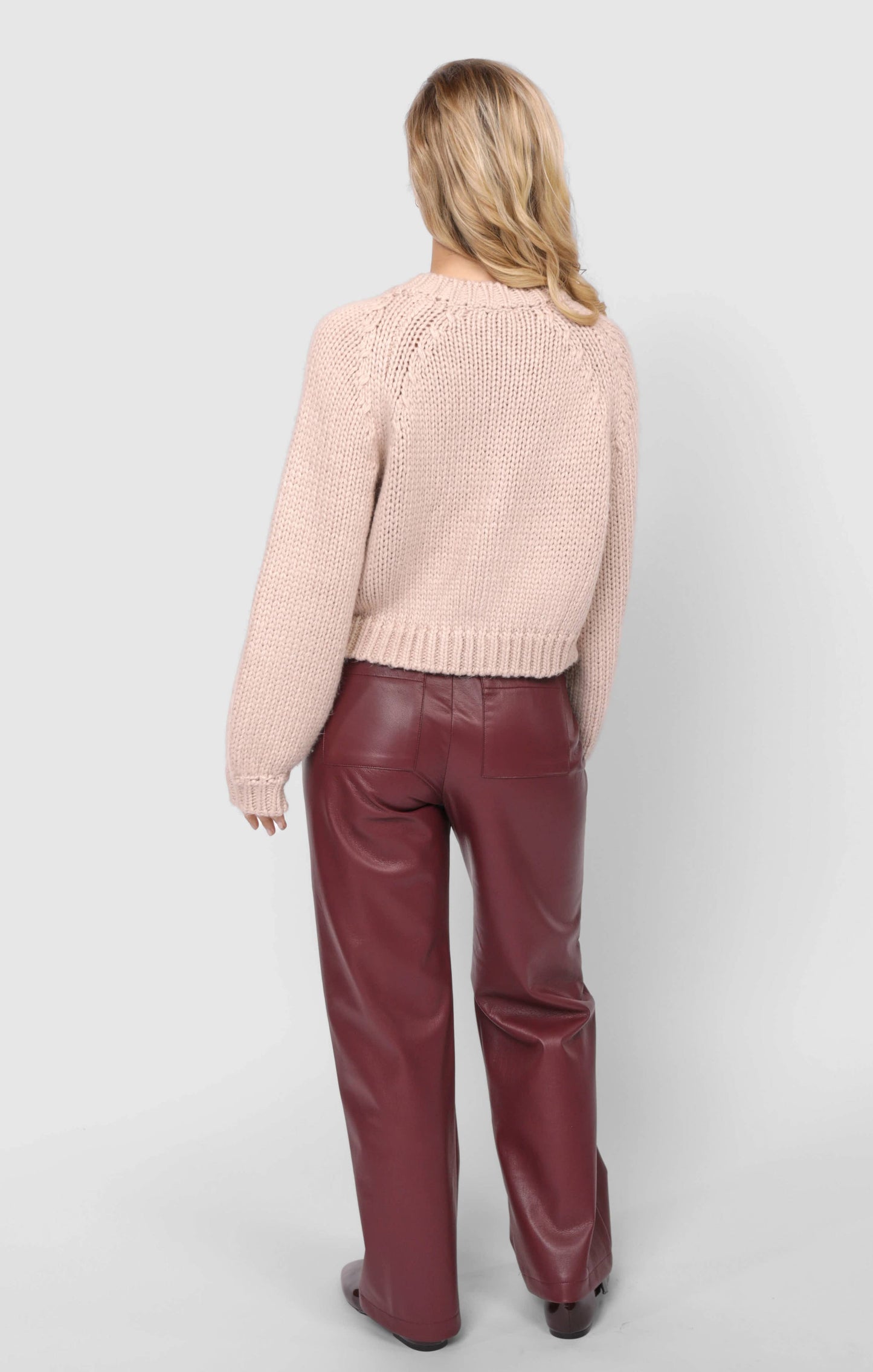 Knitted Button-up Cardigan