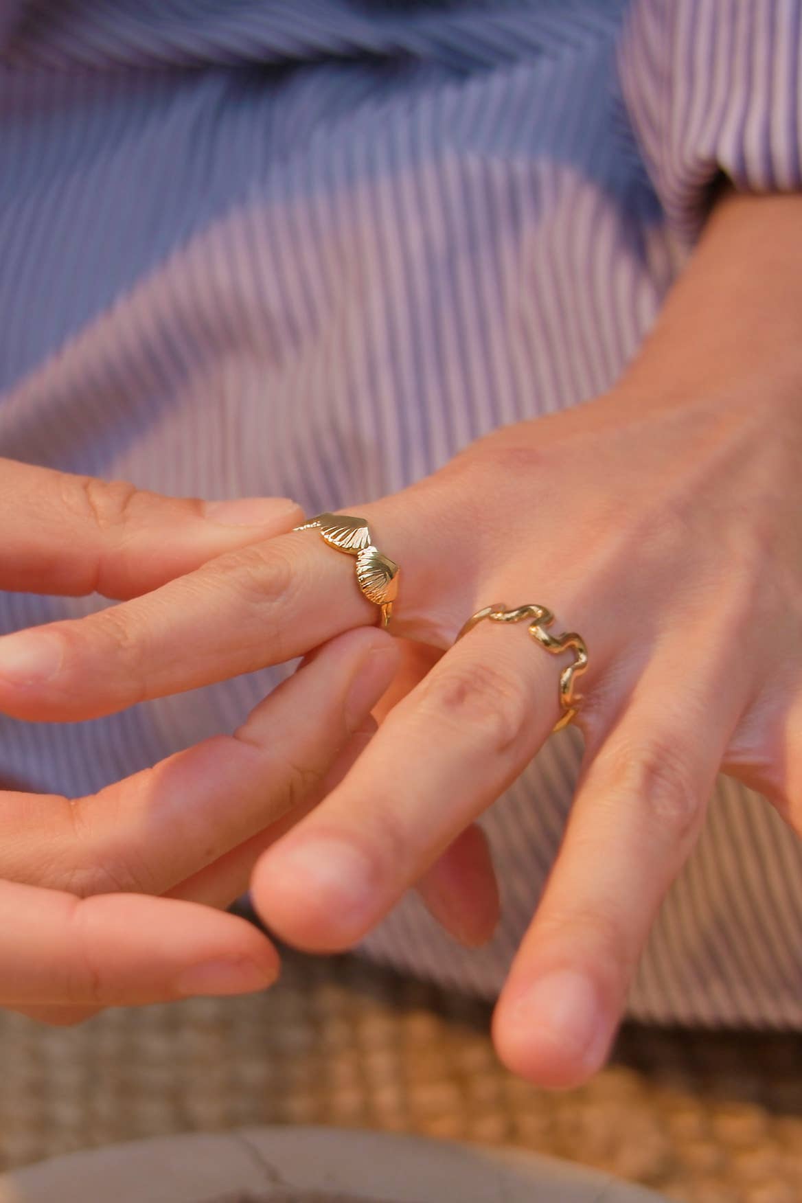 Son of a Beach Ring - 18K Gold Plated