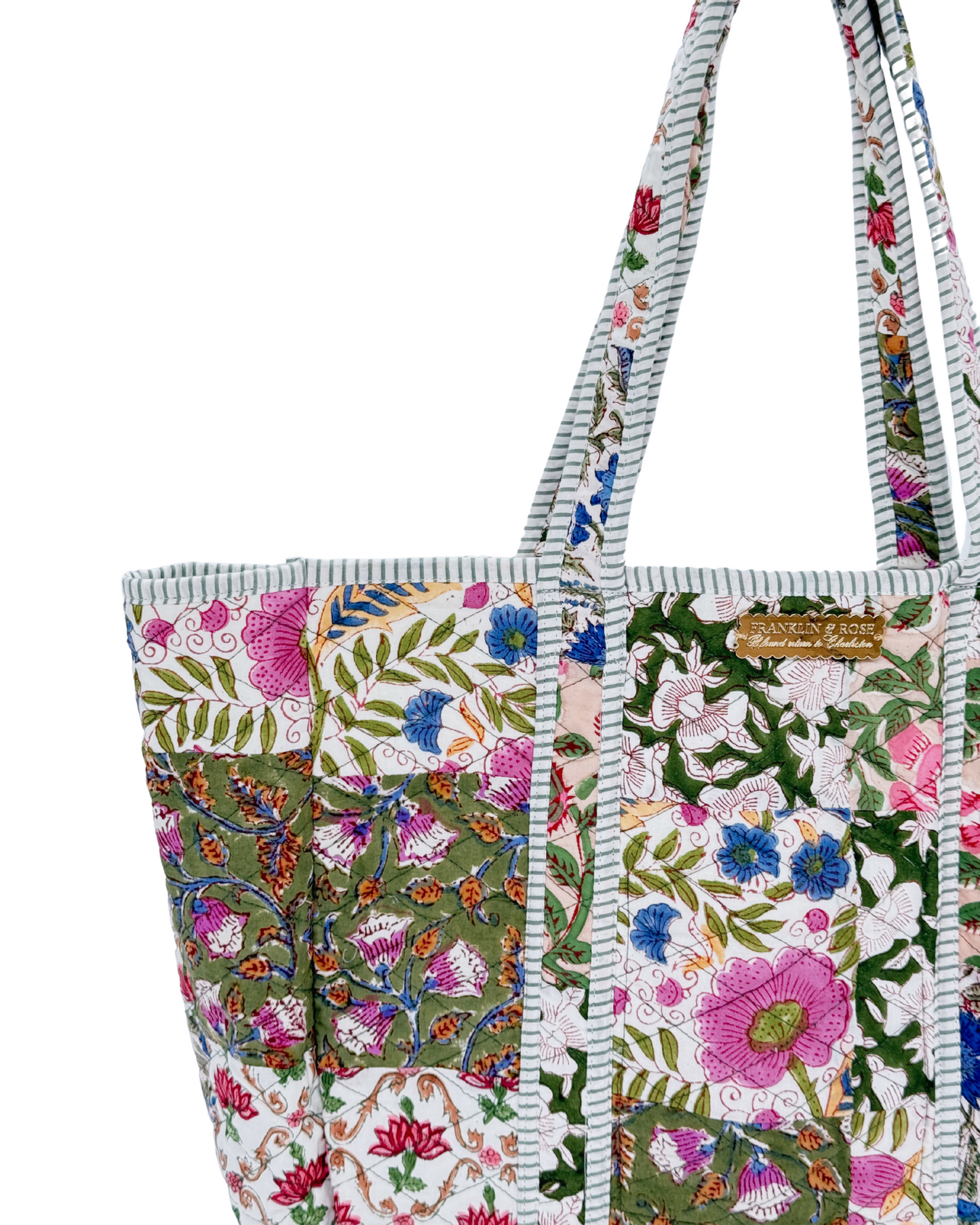 Evergreen Patch Tote Bag
