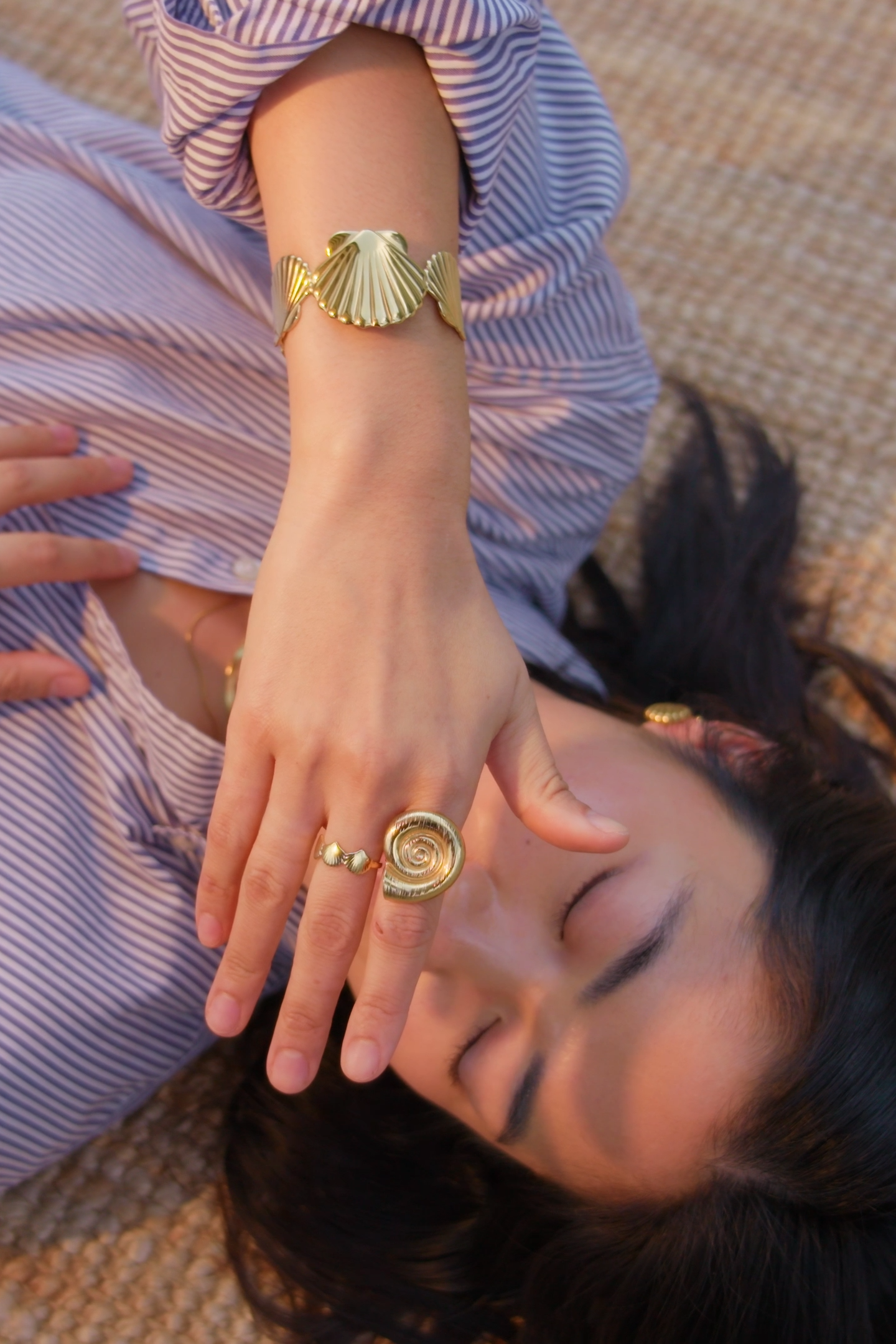 Son of a Beach Ring - 18K Gold Plated