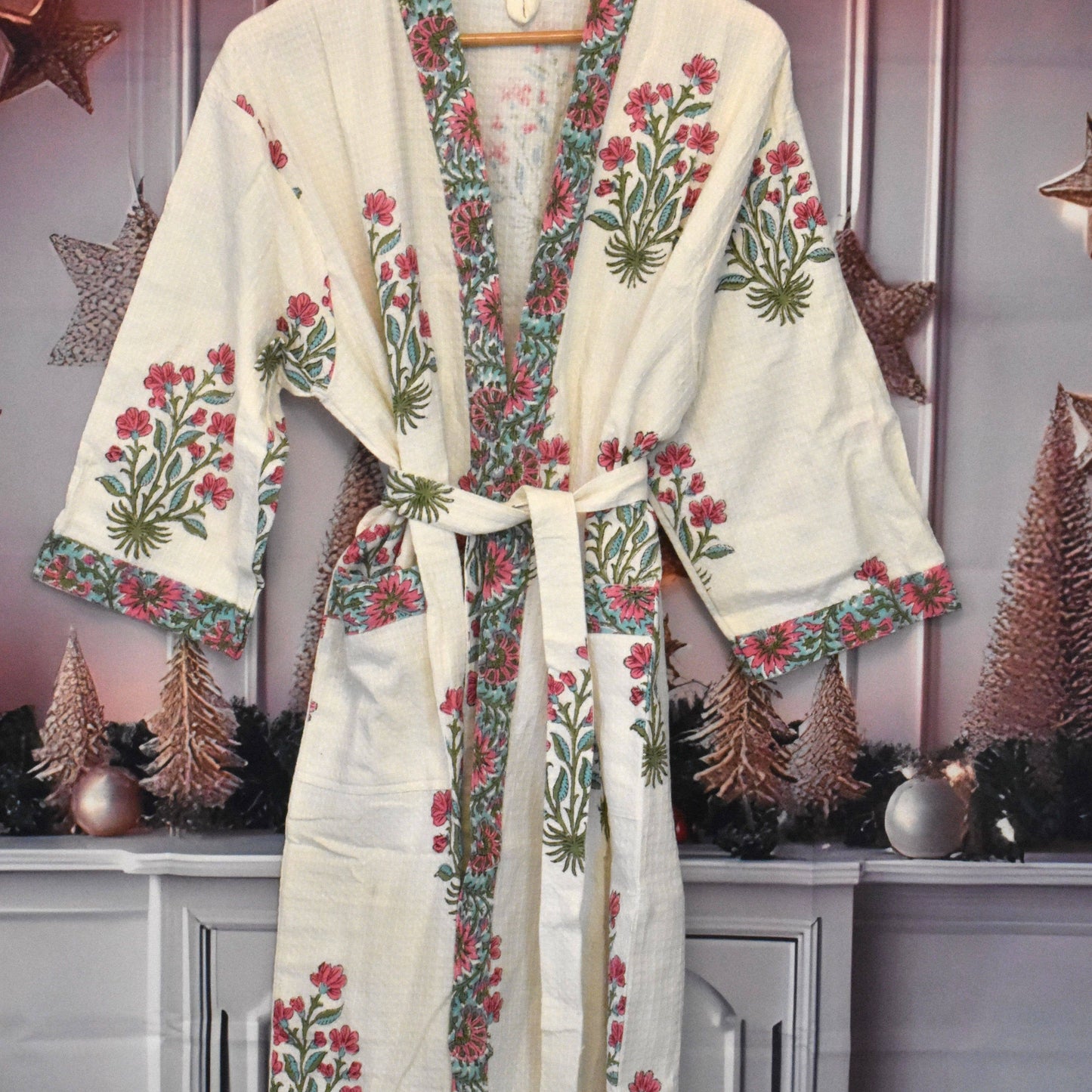 Garden Bloom Cotton Robe