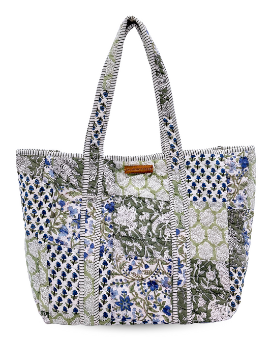 Ivy Patch Tote Bag