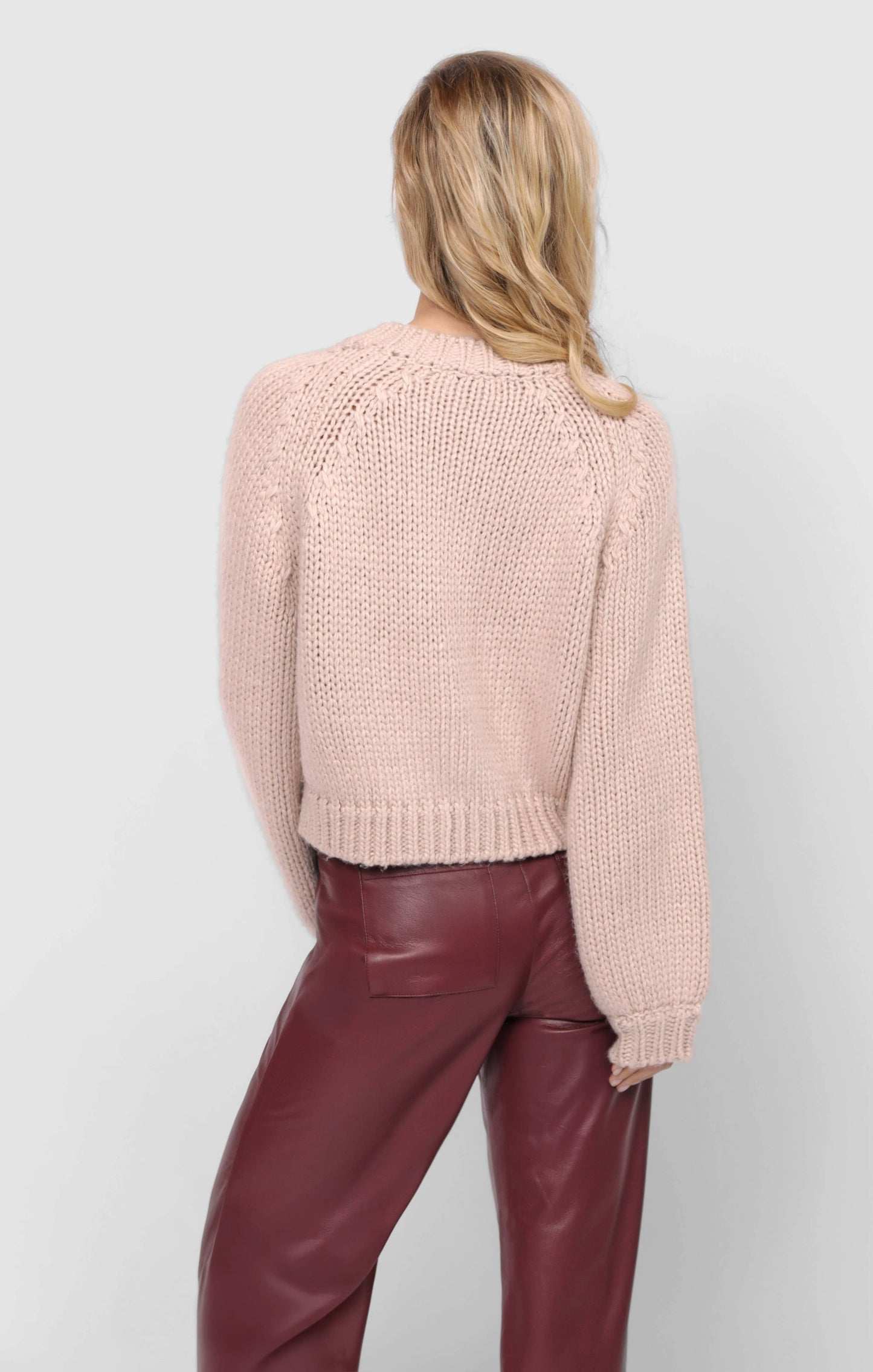 Knitted Button-up Cardigan