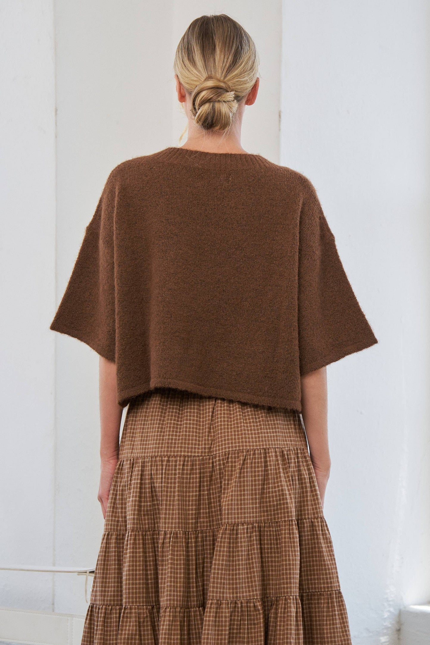 Lou 3/4 Sleeve Sweater Top
