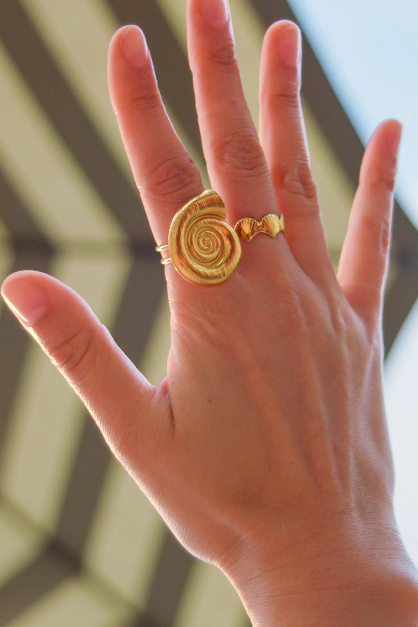 Son of a Beach Ring - 18K Gold Plated