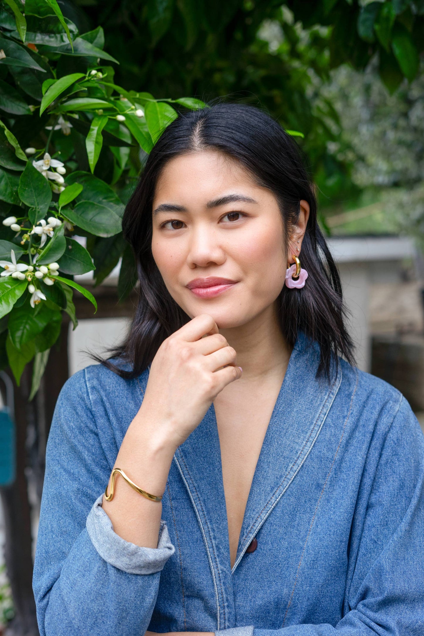 Dazy Nights in Peony - 18K Gold Plated