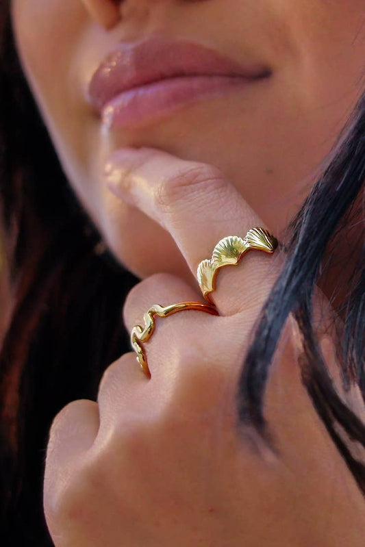 Son of a Beach Ring - 18K Gold Plated