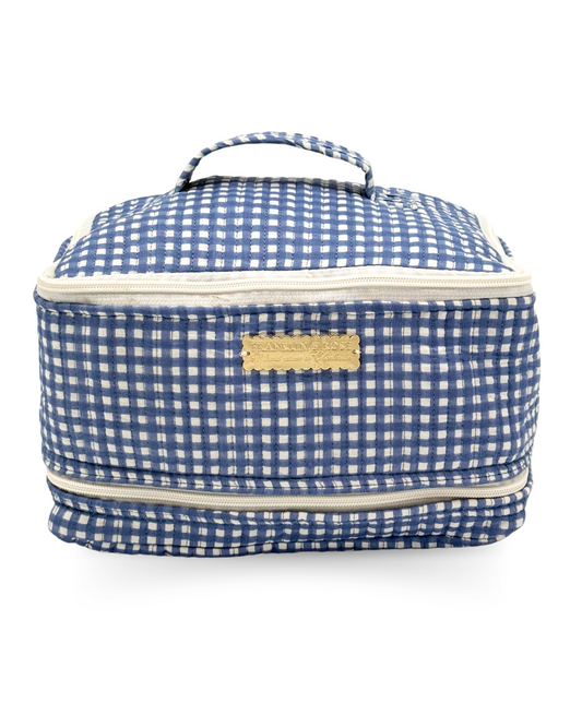 Picnic Vanity Bag- Blue