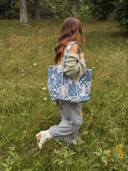 Heirloom Gingham Pants - Blue