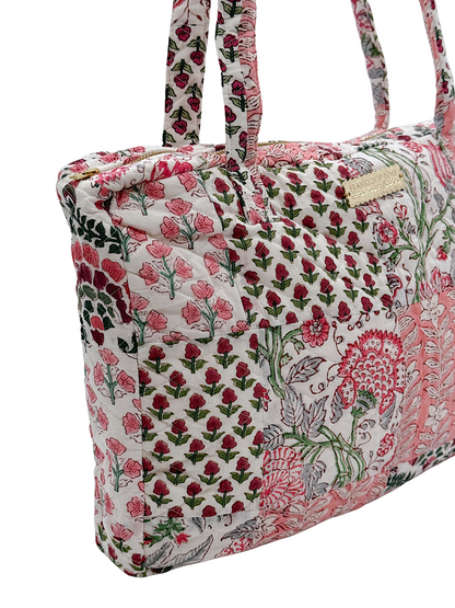 Azalea Patch Square Handbag