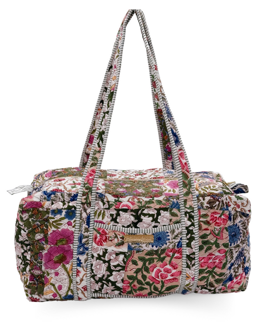 Evergreen Patch Duffel Bag