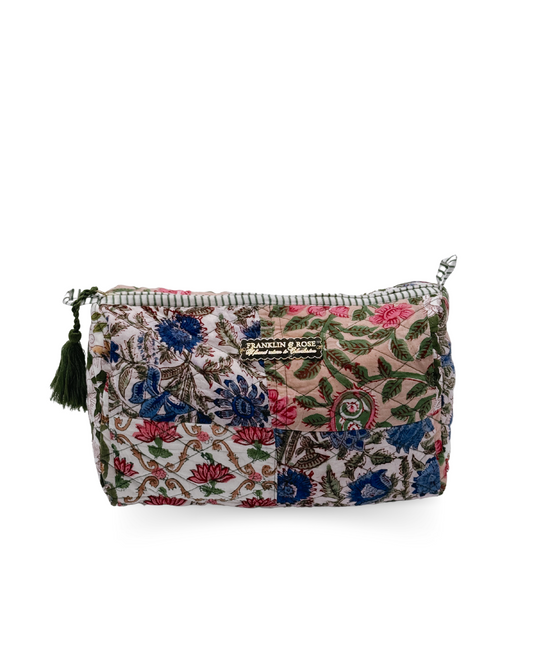 Evergreen Patch Cosmetic Bag