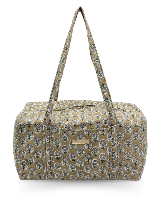 Matcha Bloom Duffel Bag