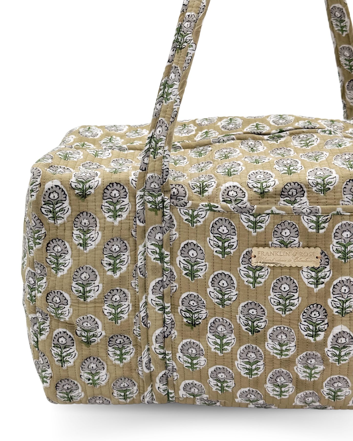 Matcha Bloom Duffel Bag