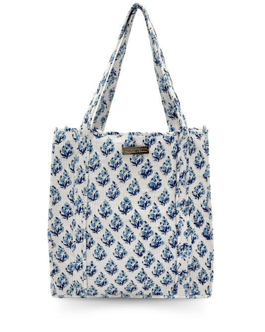 Charlotte Quilted Tote Bag