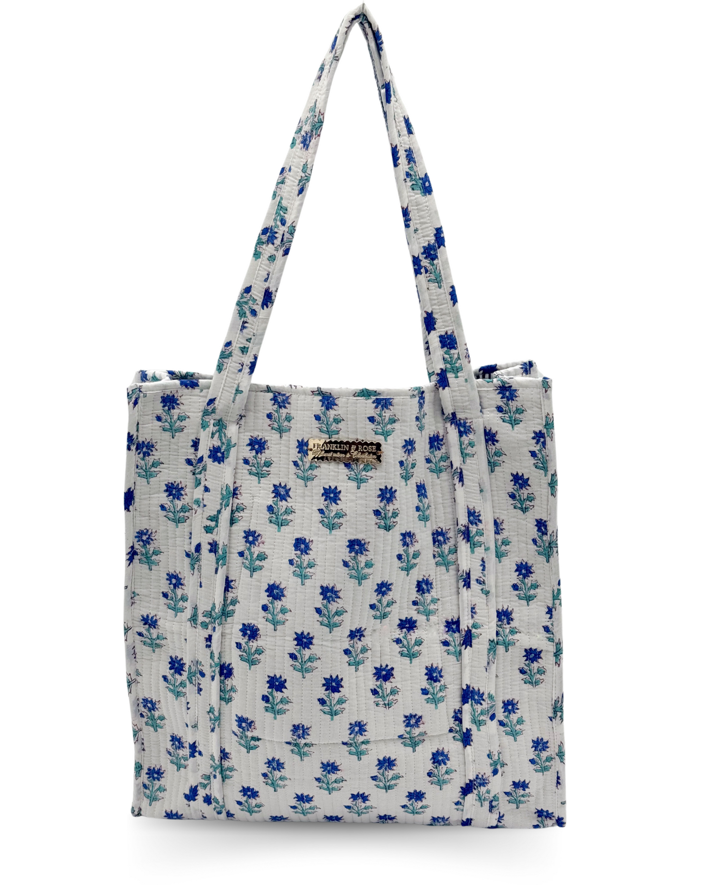 Isla Quilted Tote Bag