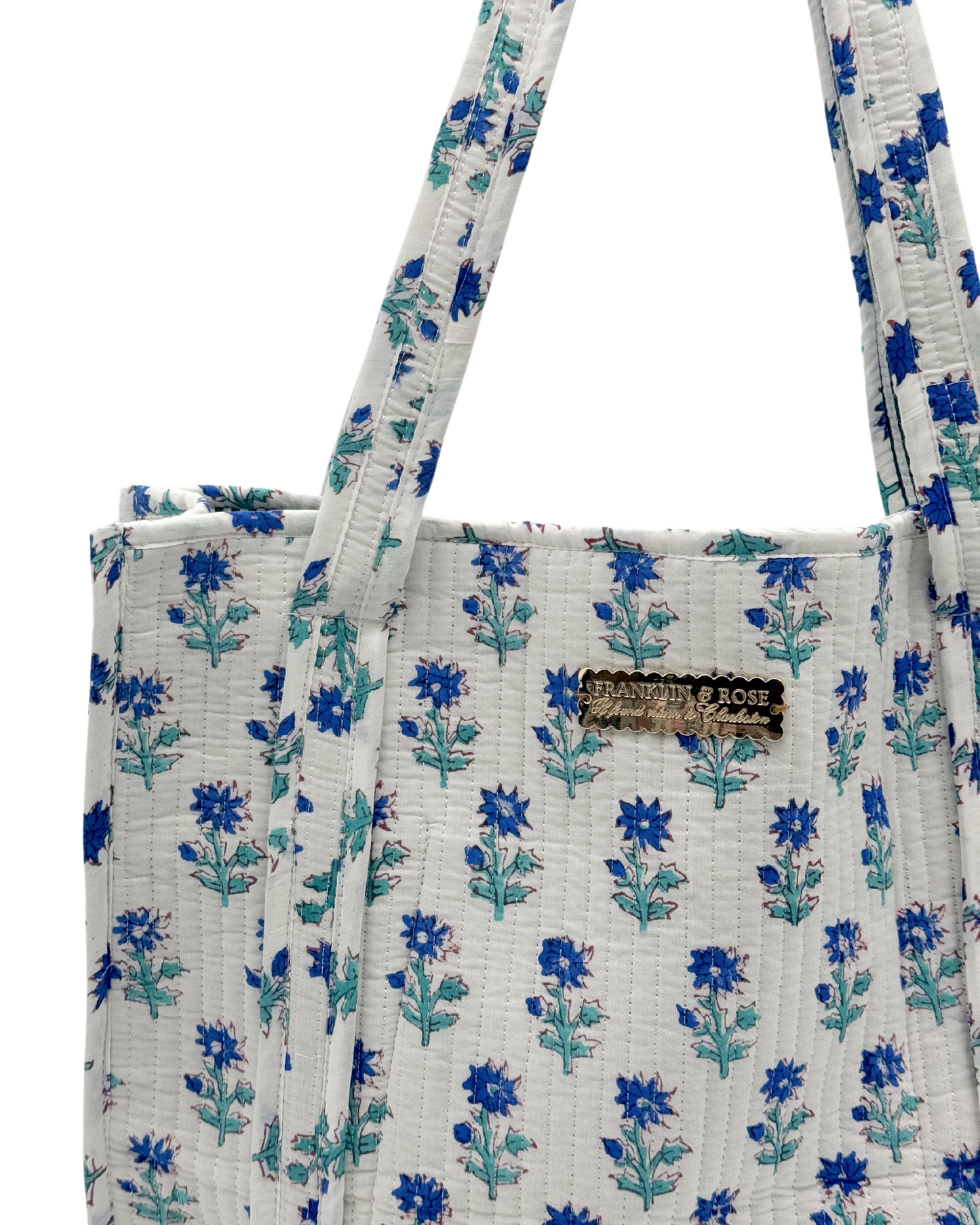 Isla Quilted Tote Bag