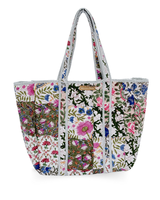 Evergreen Patch Tote Bag