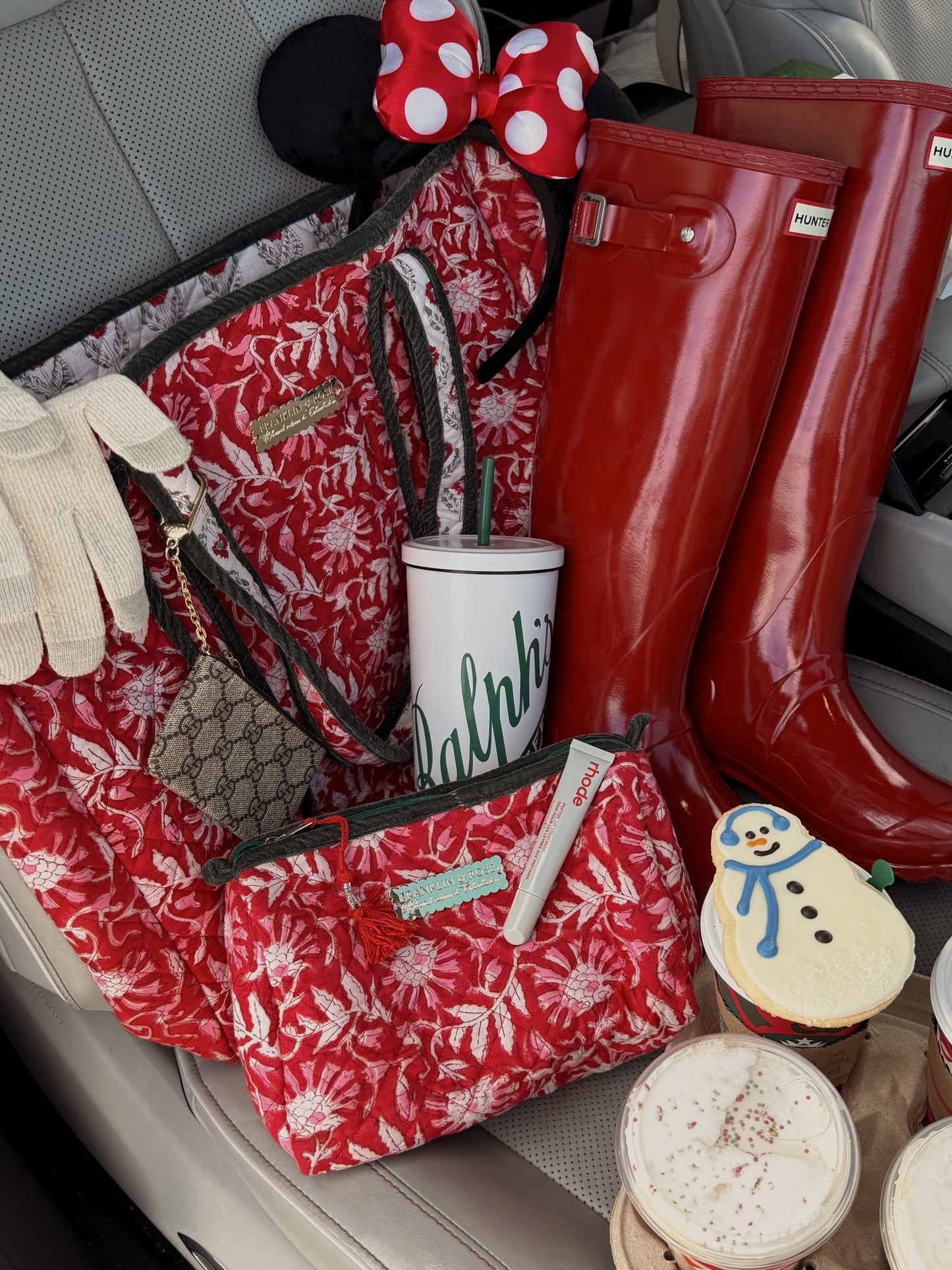 Mulled Bloom Reversible Bag Set