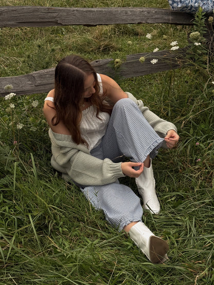 Heirloom Gingham Pants - Blue