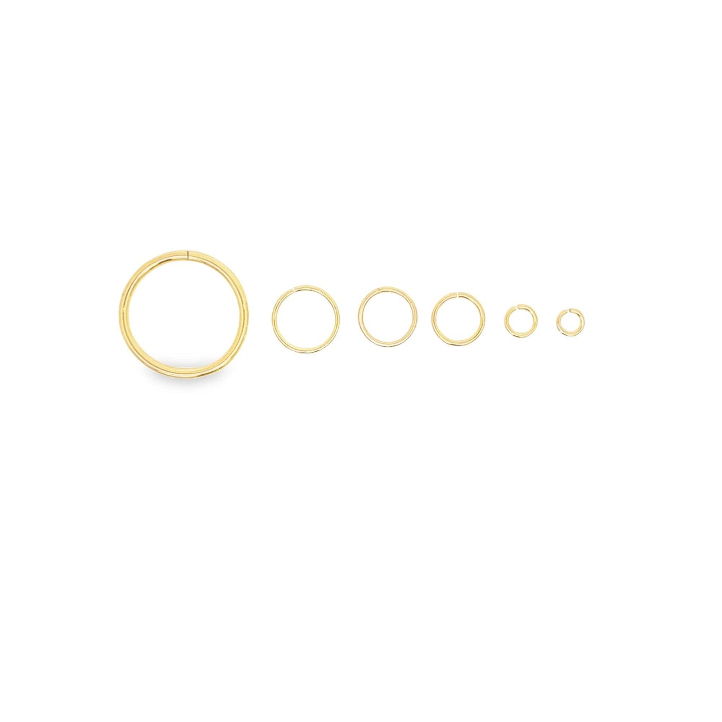 18K Gold Filled Jump Ring (25 Piece)