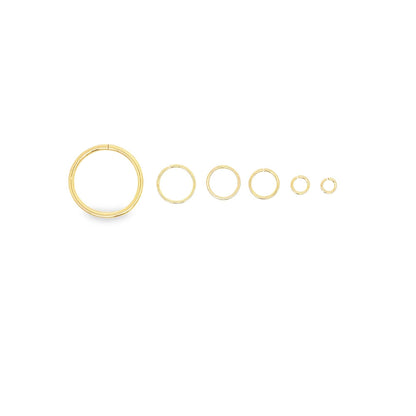 18K Gold Filled Jump Ring (25 Piece)