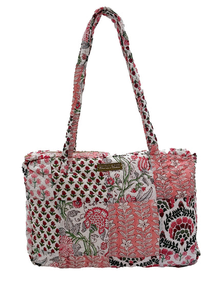 Azalea Patch Square Handbag