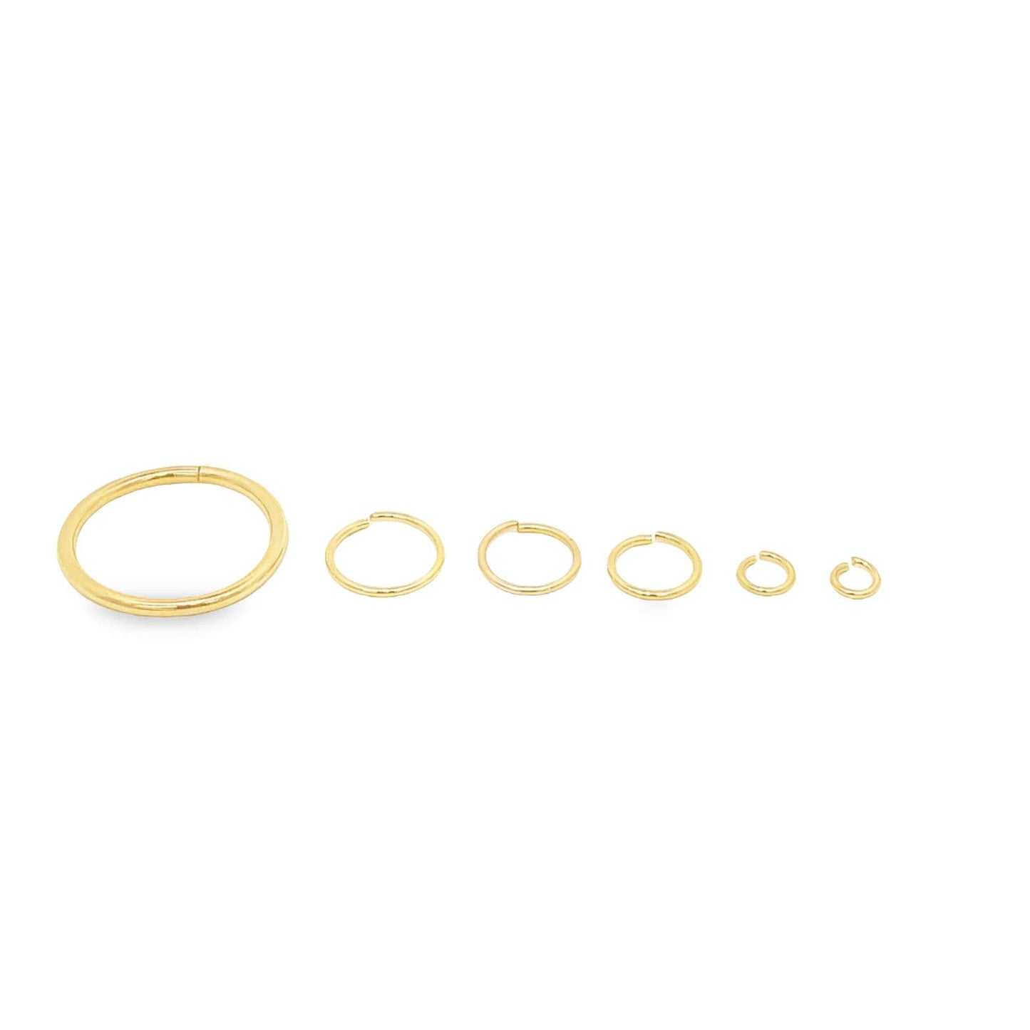 18K Gold Filled Jump Ring (25 Piece)
