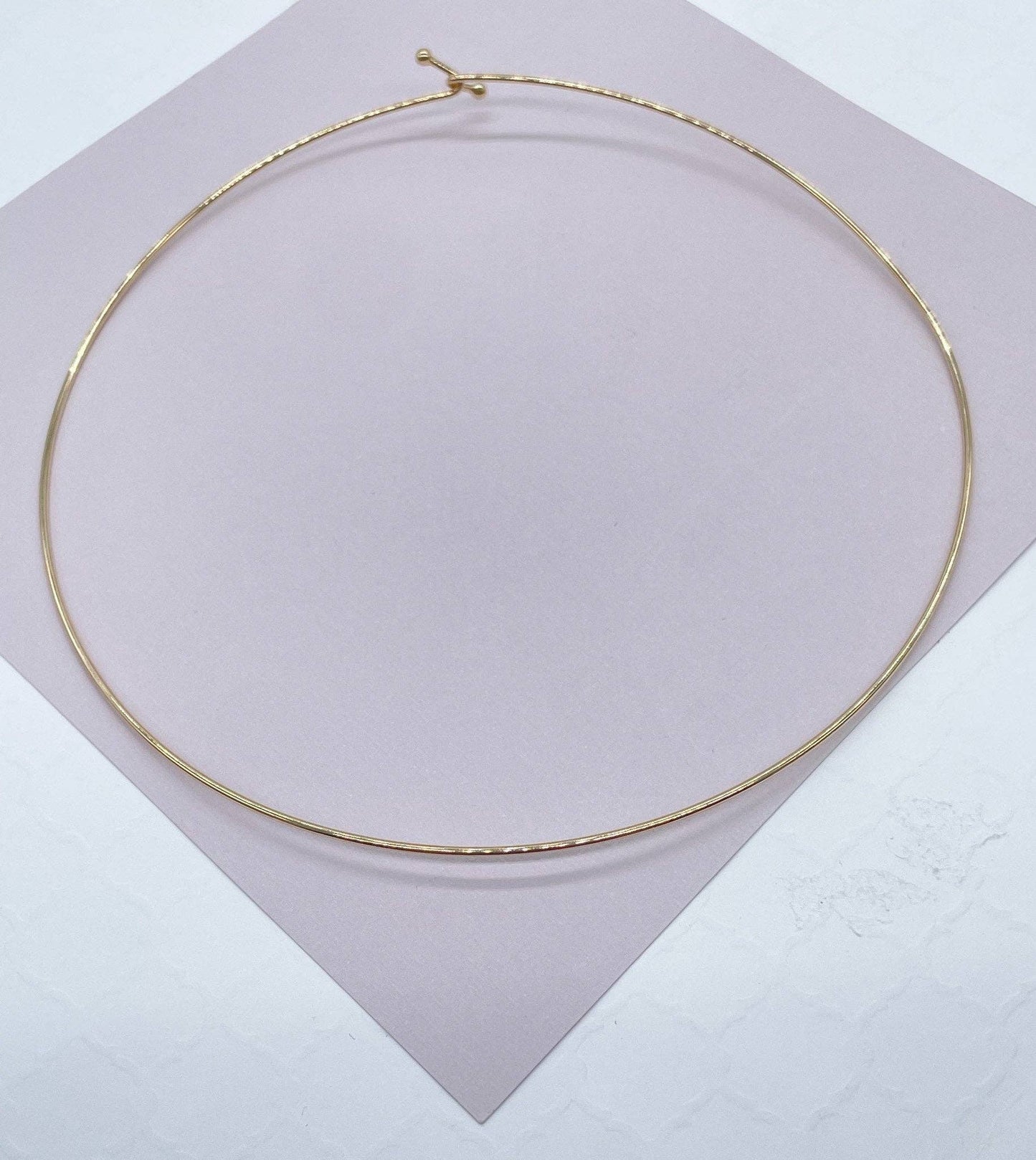 Gold Choker Necklace