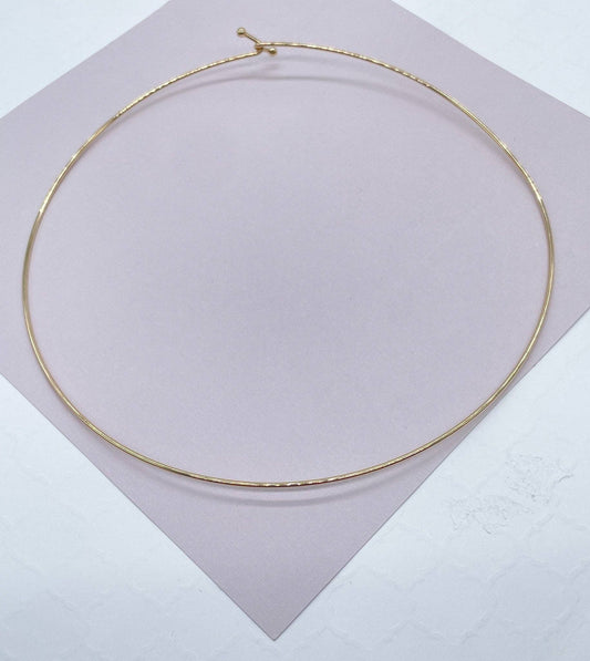 Gold Choker Necklace