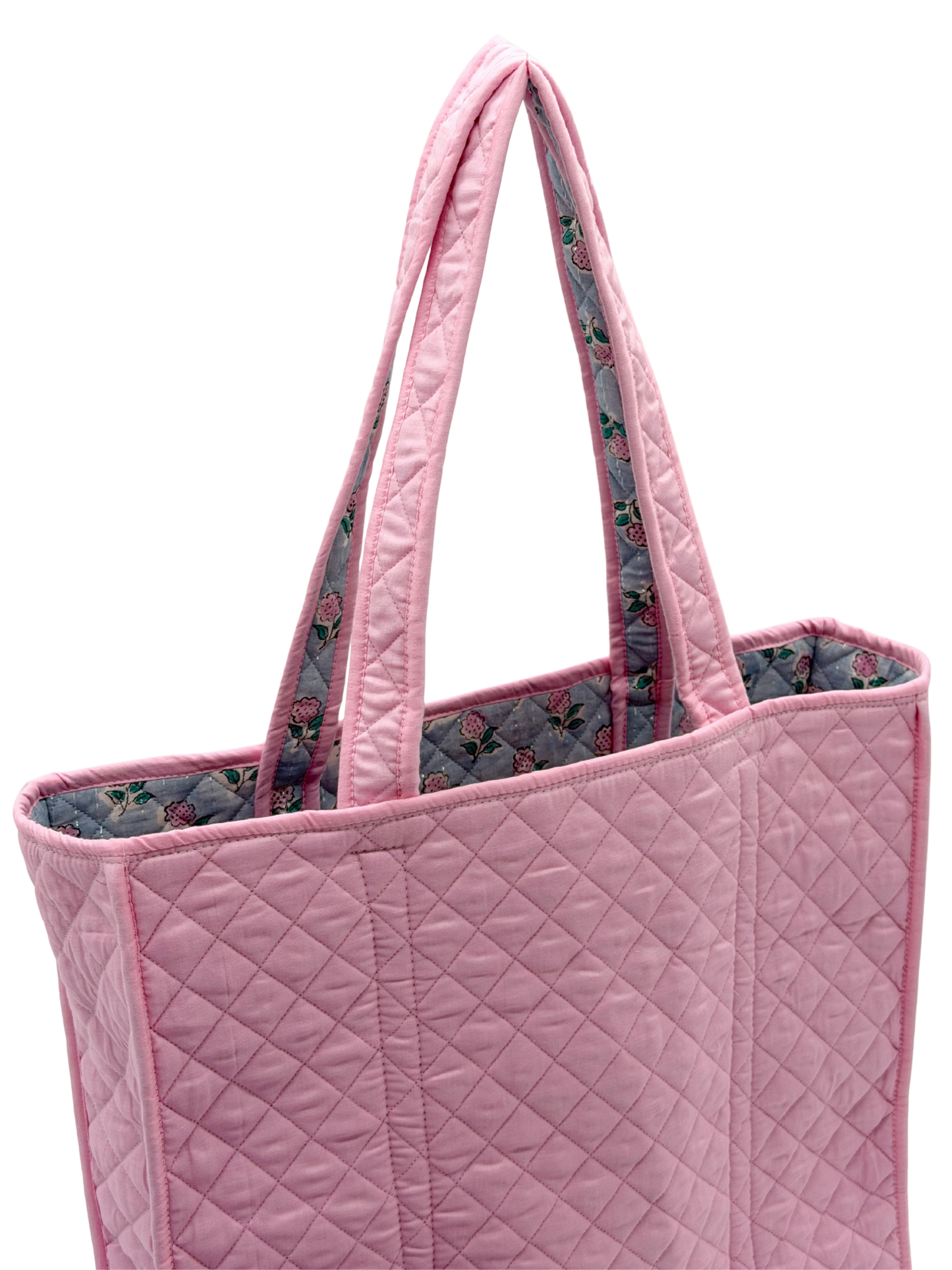 Frosted Flower Reversible Bag Set