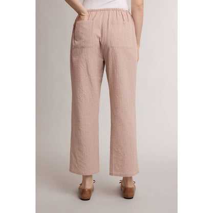 Wide Leg Plaid Pants