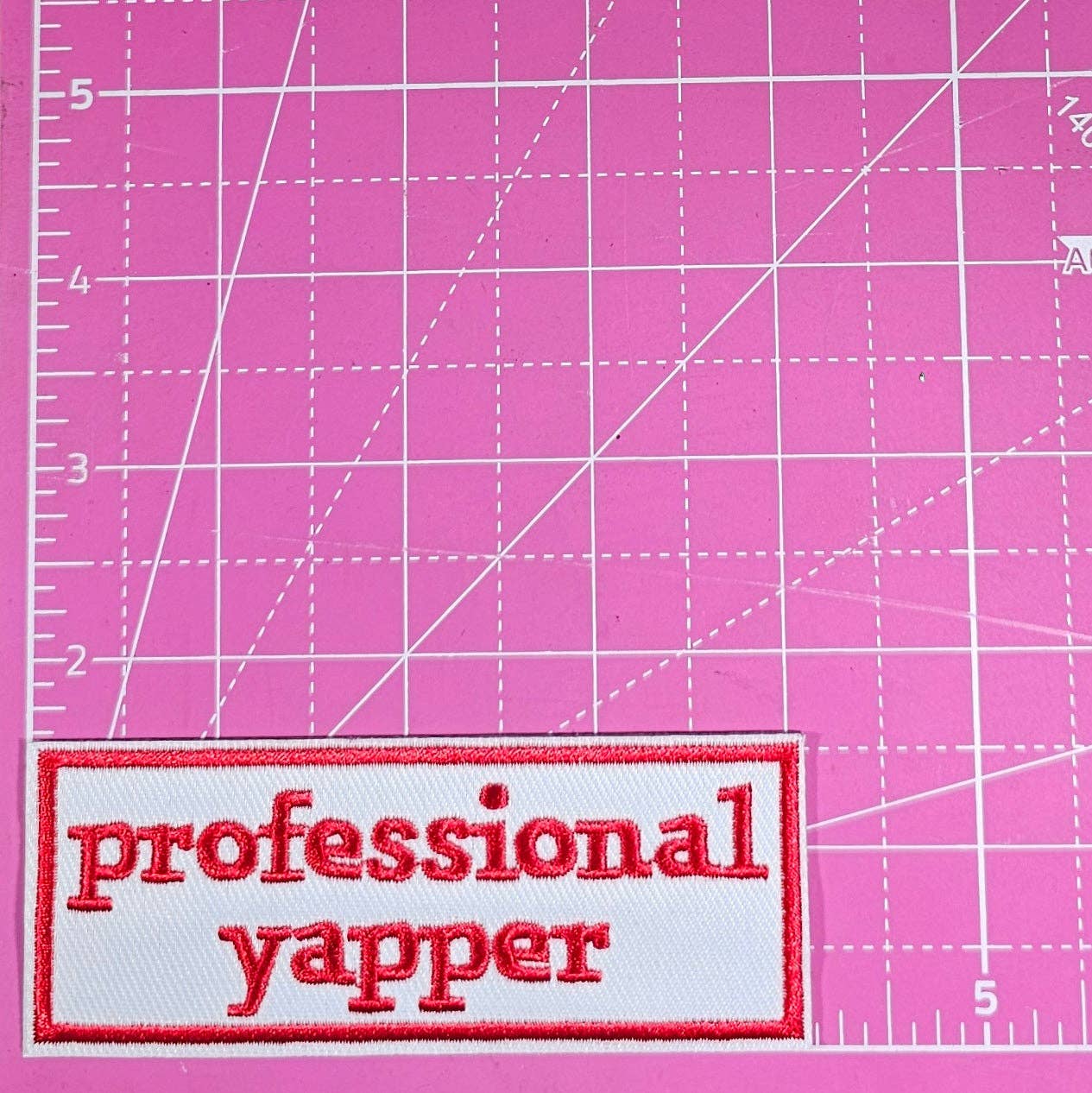 Professional Yapper Patch