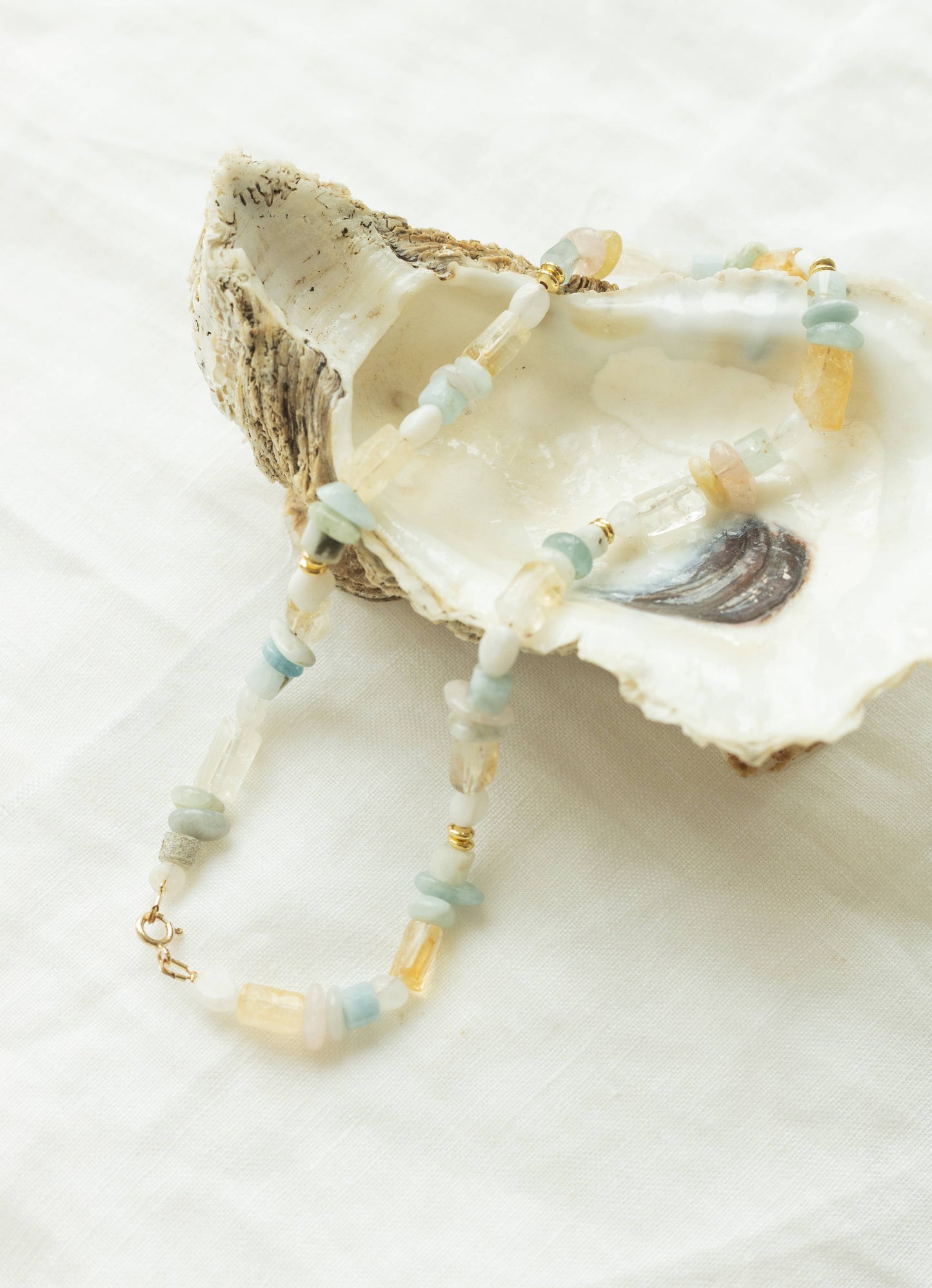 Sunny - Pastel Gemstone Necklace