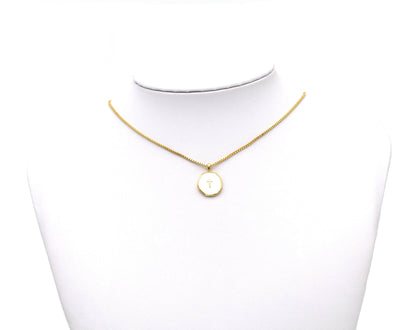 Enamel Cross Charm, Sku#Y608