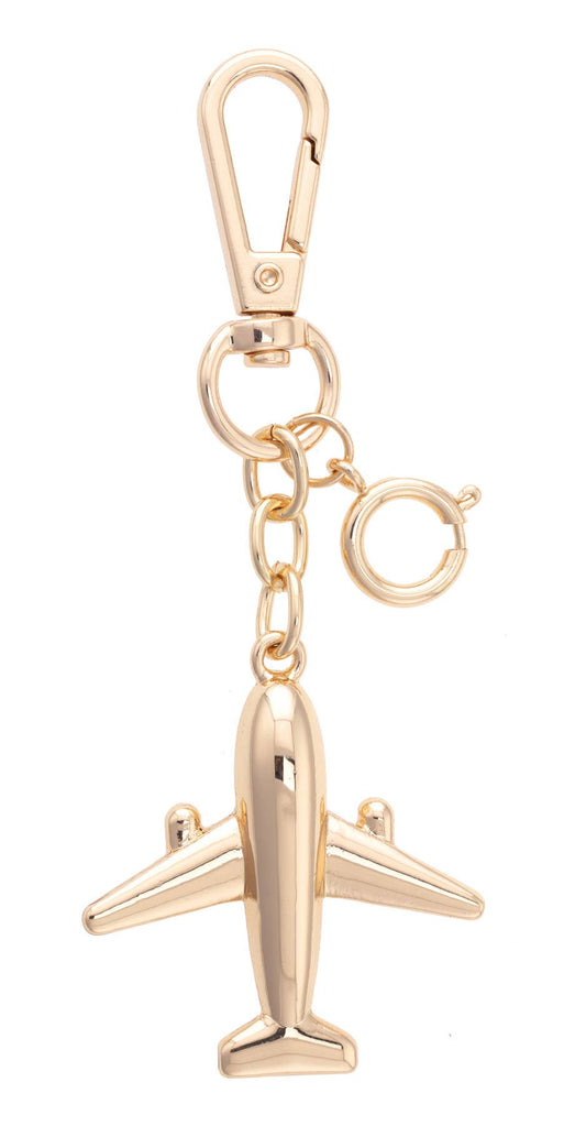 Airplane Bag Charm