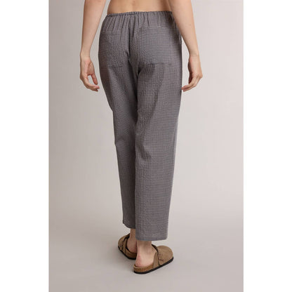 Wide Leg Plaid Pants