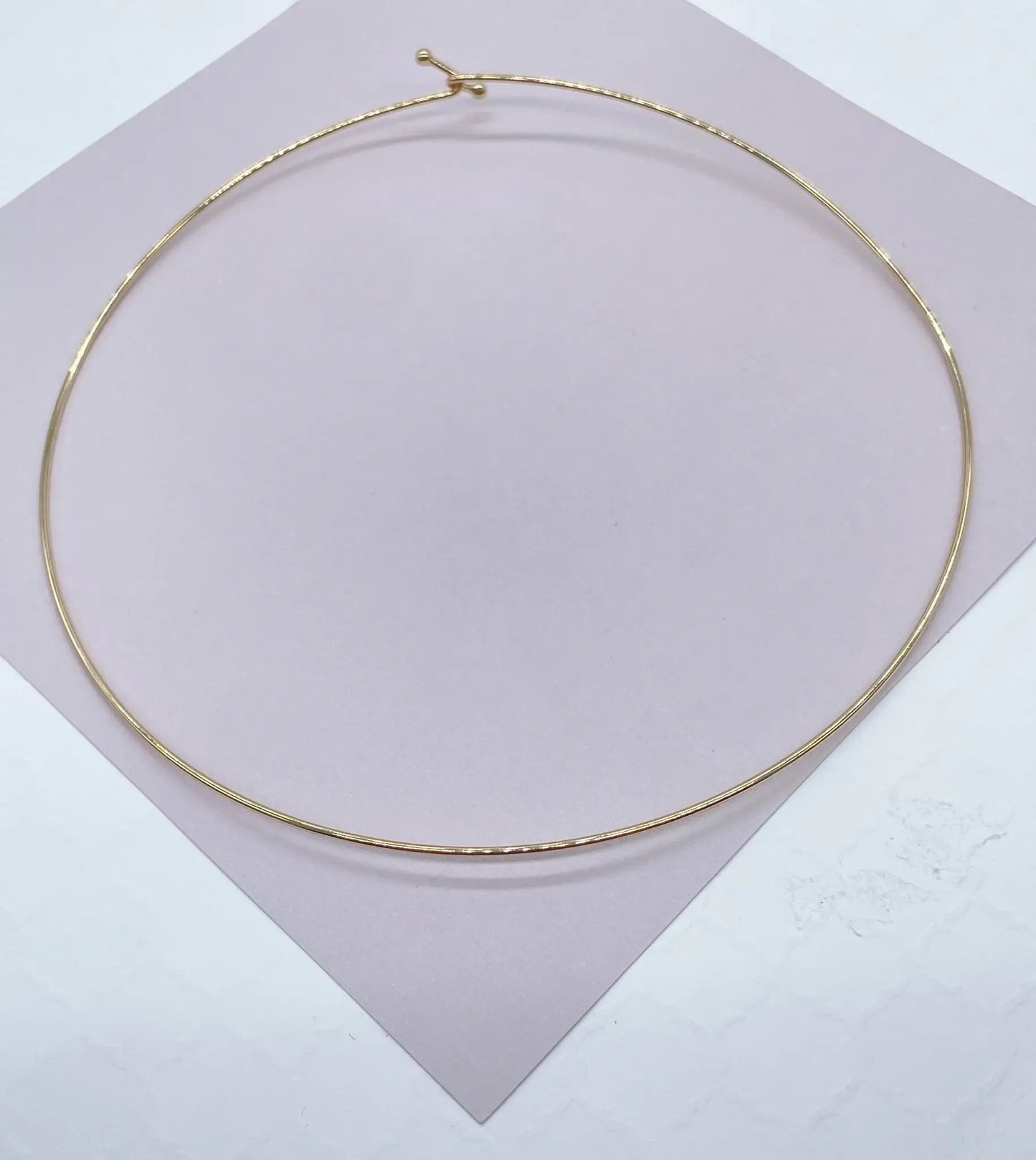 Gold Choker Necklace