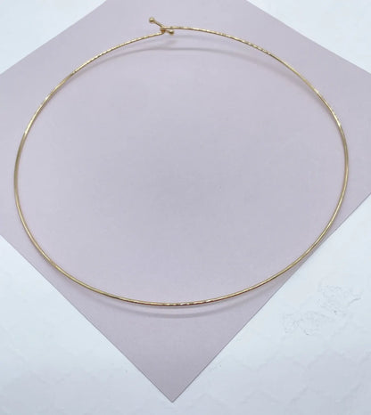 Gold Choker Necklace