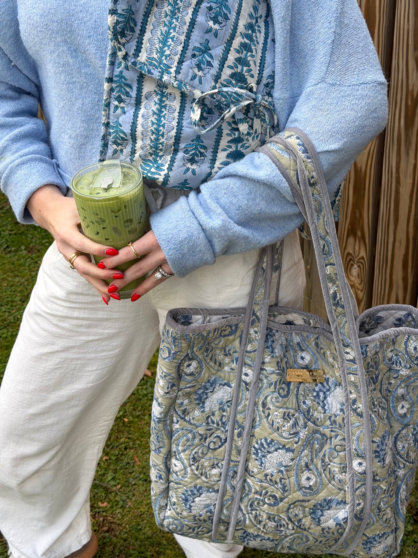 Birch Reversible Bag Set