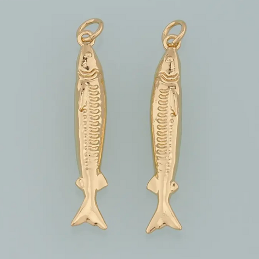 thin fish charm