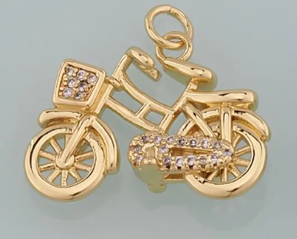 Bike with cz charm