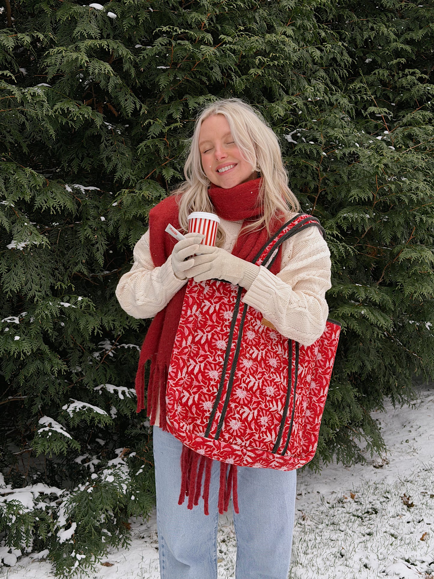 Mulled Bloom Reversible Bag Set