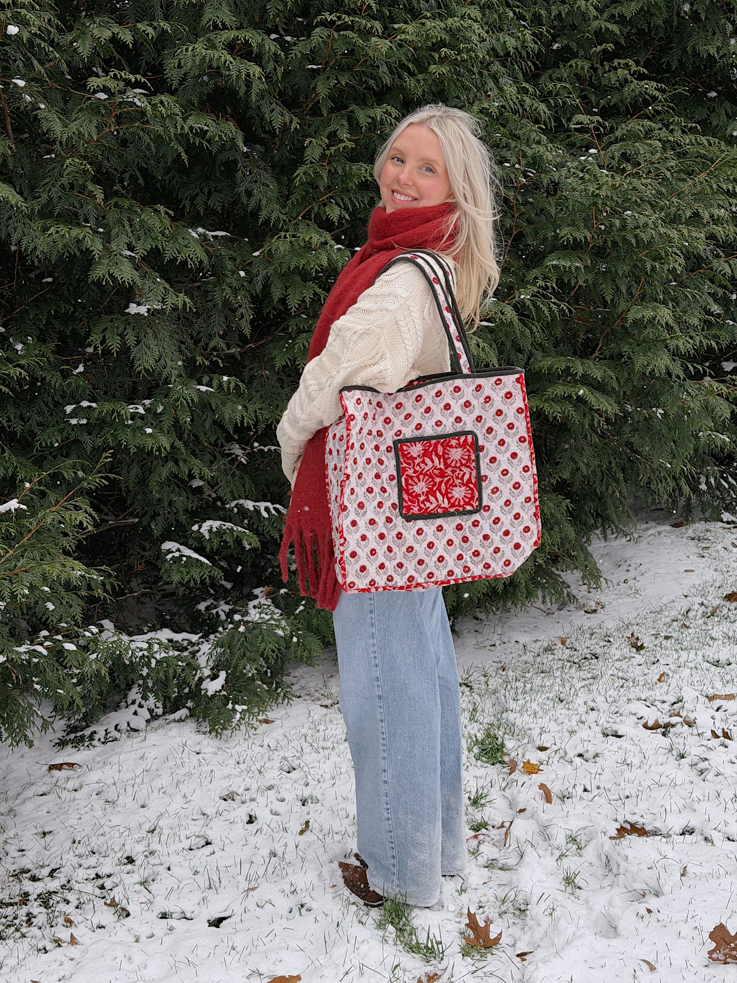 Mulled Bloom Reversible Bag Set